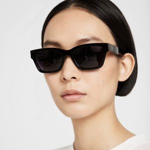 Annie Bing Black Daria Sunglasses